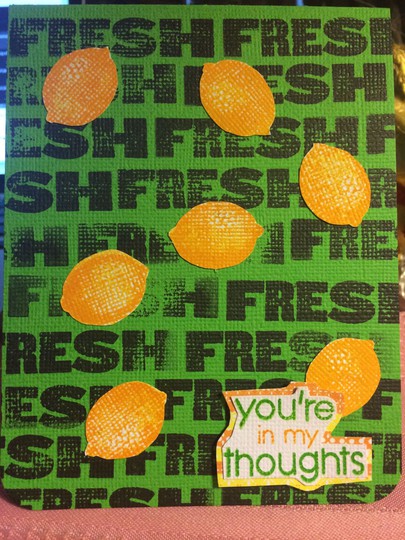 Fresh You're In My Thoughts