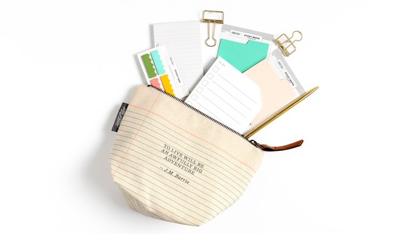 Big Adventure Canvas Zipper Pouch gallery