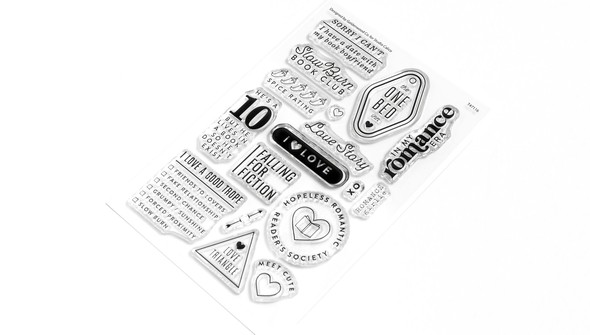 Stamp Set : 4×6 Romance Reader  gallery