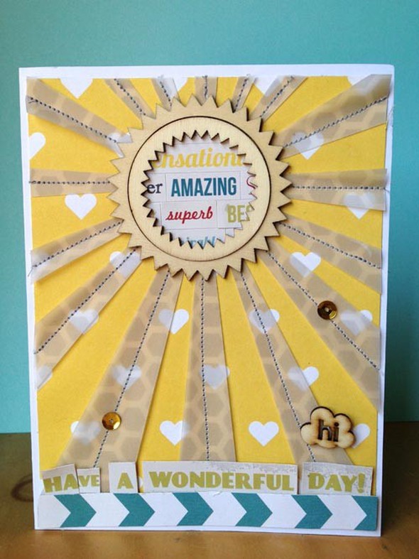 Have A Wonderful Day Card  by SuzMannecke gallery