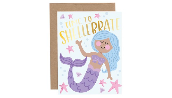 Time to Shellebrate Birthday Greeting Card gallery