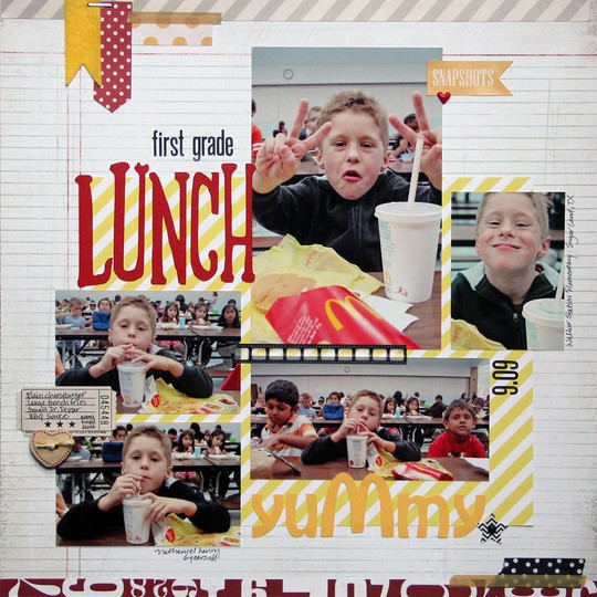 First Grade Lunch