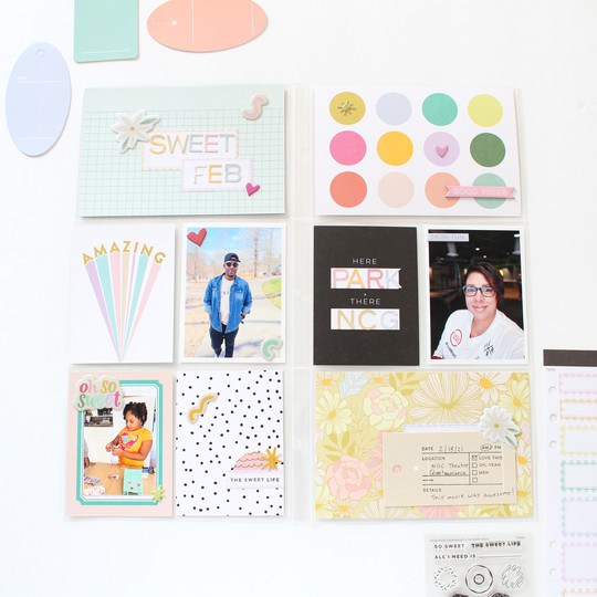 Sweet February Pocket Pages