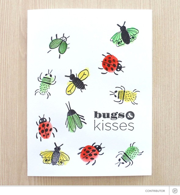 Bugs & Kisses card by CristinaC gallery