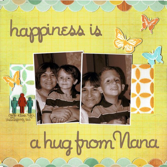 Happiness is a Hug from Nana