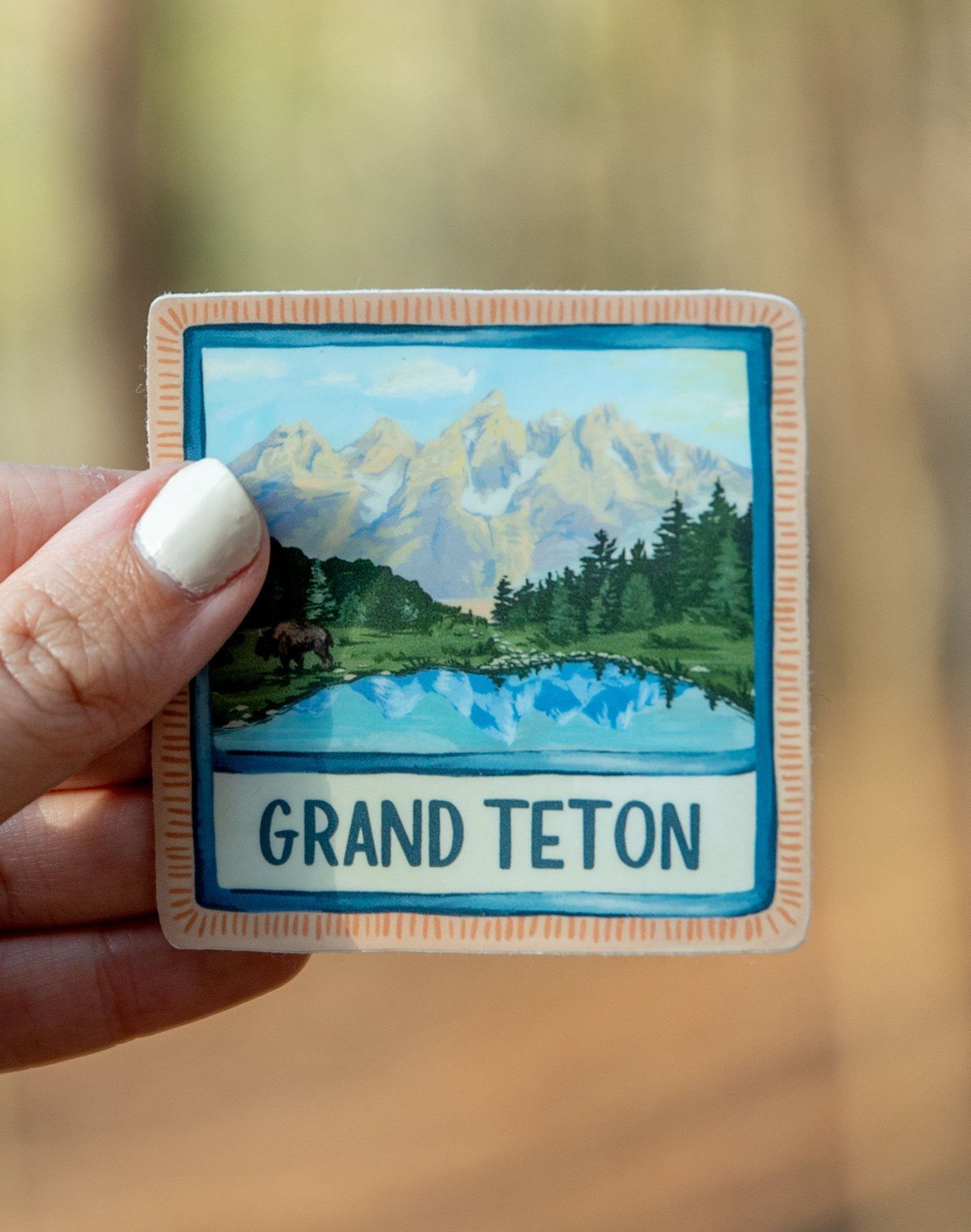 Grand Teton Decal item
