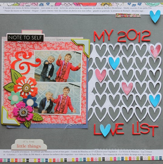 my 2012 love list