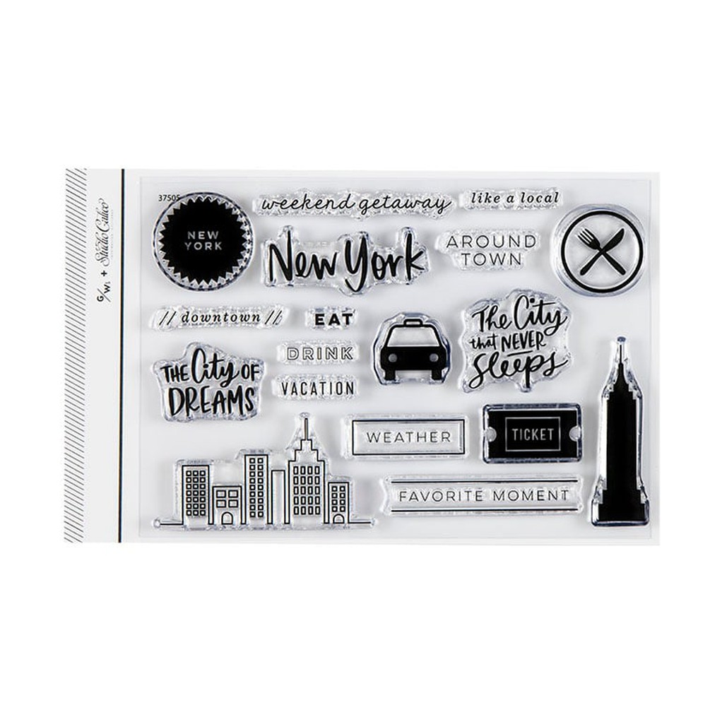 Stamp Set : 4x6 New York by Goldenwood Co item