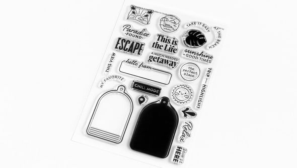 Stamp Set : 4x6 Beach Keychain by In a Creative Bubble gallery