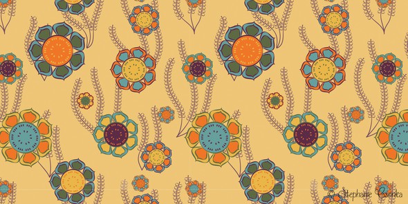 Pattern Designs - Afternoon Flowers by jubilli gallery