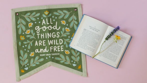 Wild And Free Canvas Banner gallery