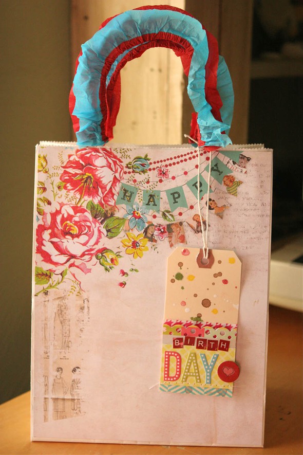 Birthday Gift Bag & Tag  by SuzMannecke gallery