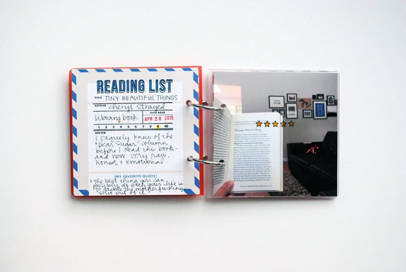 2015 Reading List Mini Book by nicolereaves gallery