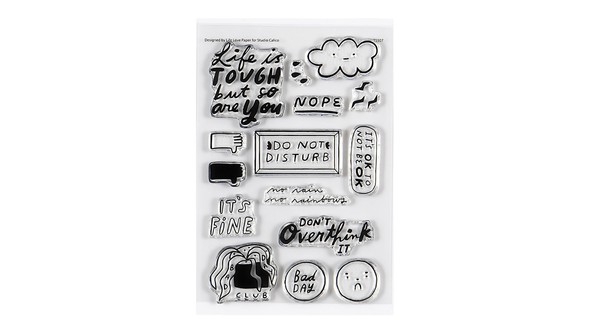 Stamp Set : 4x6 Bad Day by Life.Love.Paper gallery