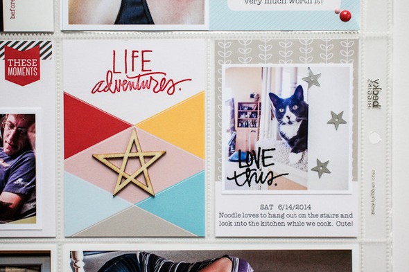 2014 Project Life | June p.4 by listgirl gallery