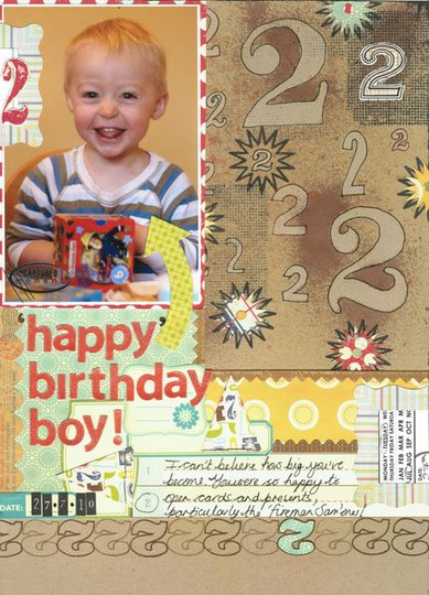'Happy' Birthday Boy!