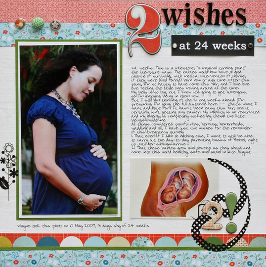 2009 05 22 2 wishes at 24 weeks re done