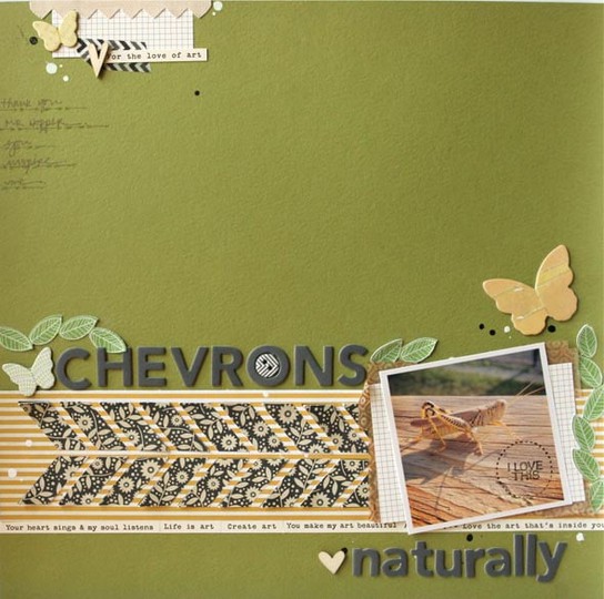 Chevrons, Naturally | *Brooklyn Flea