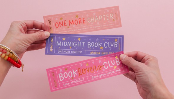 Midnight Book Club Transparent Bookmark gallery