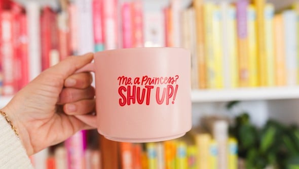 Me, A Princess? Large Ceramic Mug  gallery