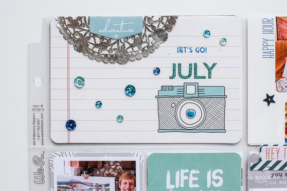 2014 Project Life | July p.4 by listgirl gallery