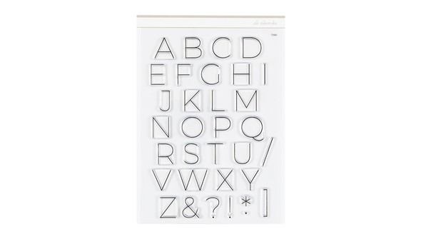 Storytelling Basics Alpha 6x8 Stamp Set gallery
