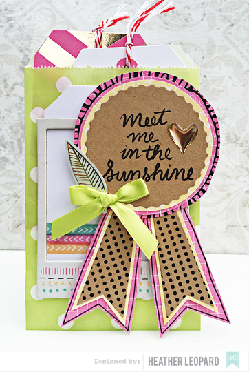 Meet me in the sunshine card by heather leopard original