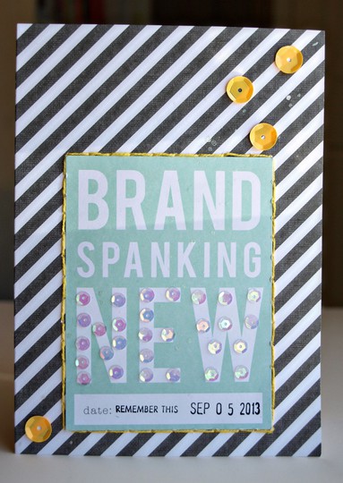 Brand spanking new card