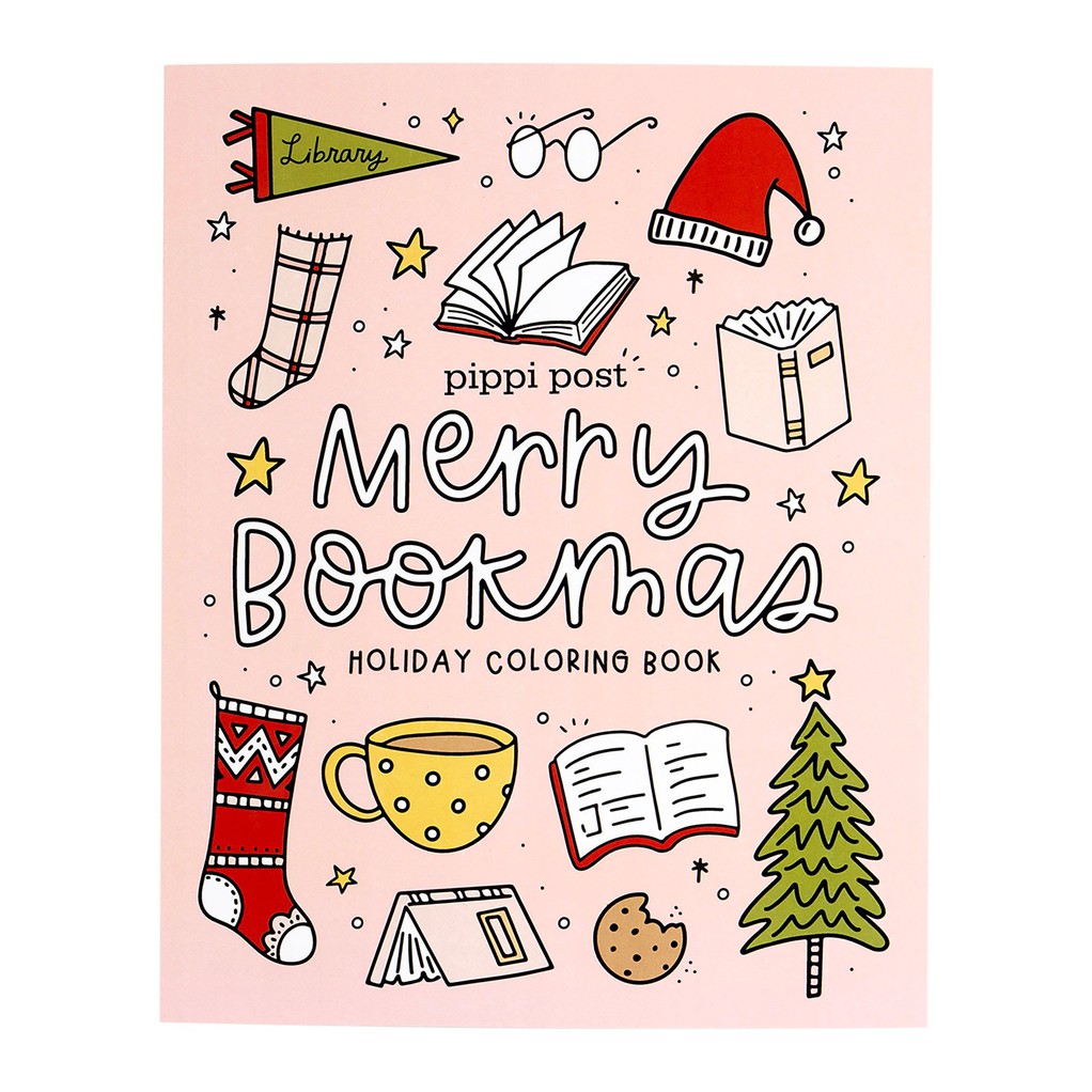 Merry Bookmas Holiday Coloring Book item
