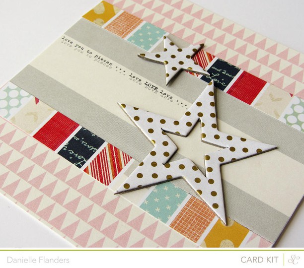 love you to pieces card main card kitdani studio