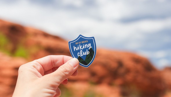 Hiking Club Decal Sticker gallery