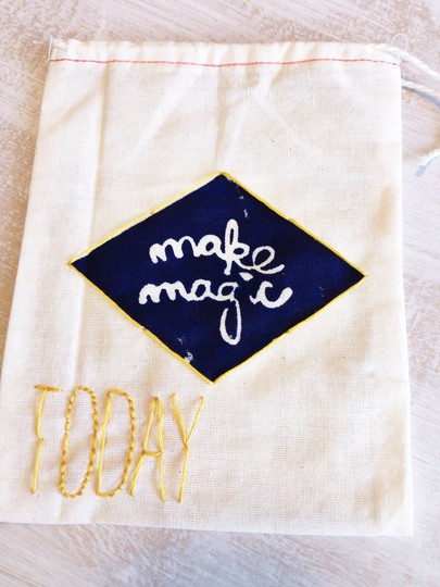 Make magic linen bags