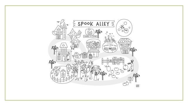 Halloween Printable Play Mats, 5 of 5