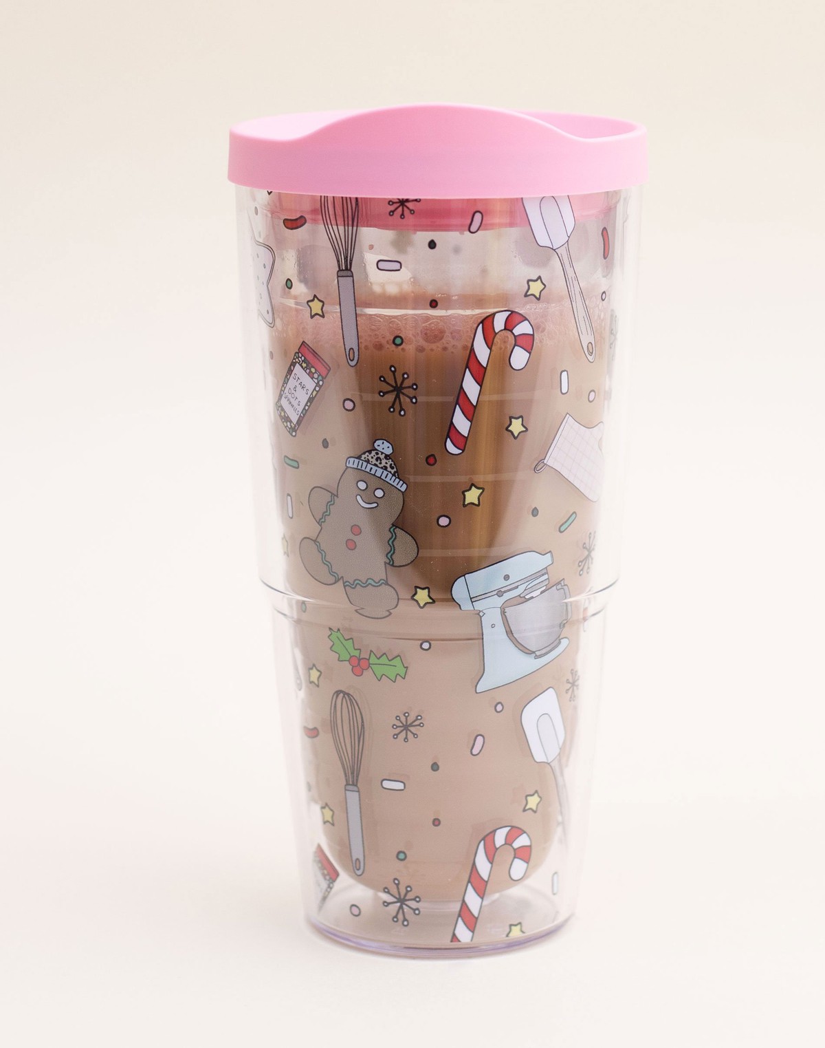 Love for Christmas Baking Clear Tervis Tumbler item