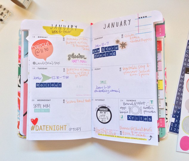 January in My Ban.do Planner