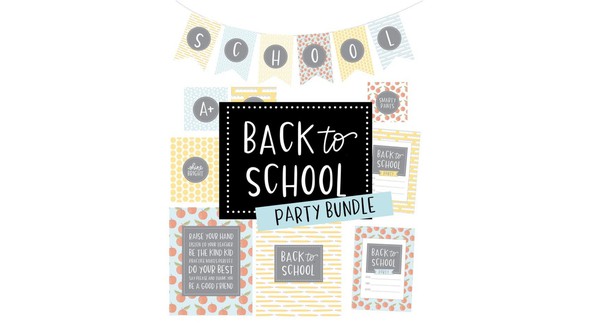 Back To School Digital - Printable Party Pack	 gallery