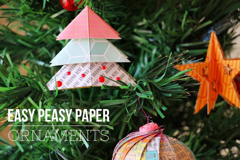 Easy Paper Ornaments