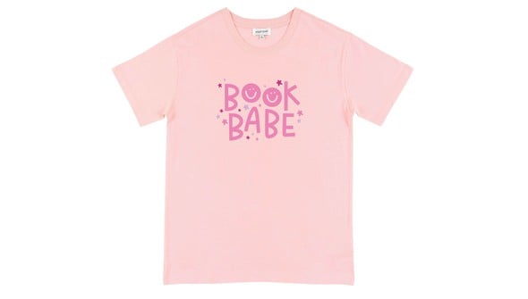 Book Babe - Pippi Tee - Blush gallery