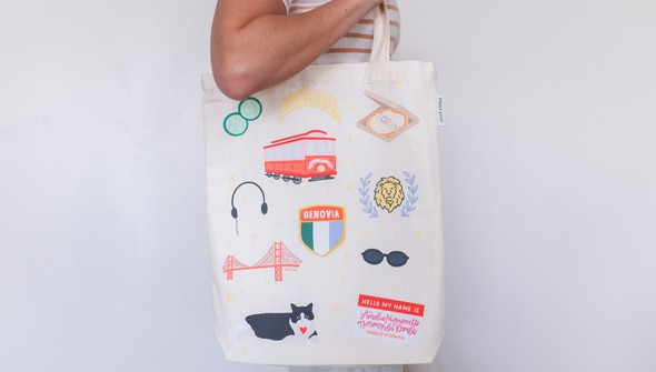 Princess Illustrations Tote Bag gallery