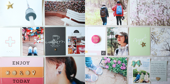 PROJECTLIFE : April (1A) , Let's start outdoor activity!!! by EyoungLee gallery