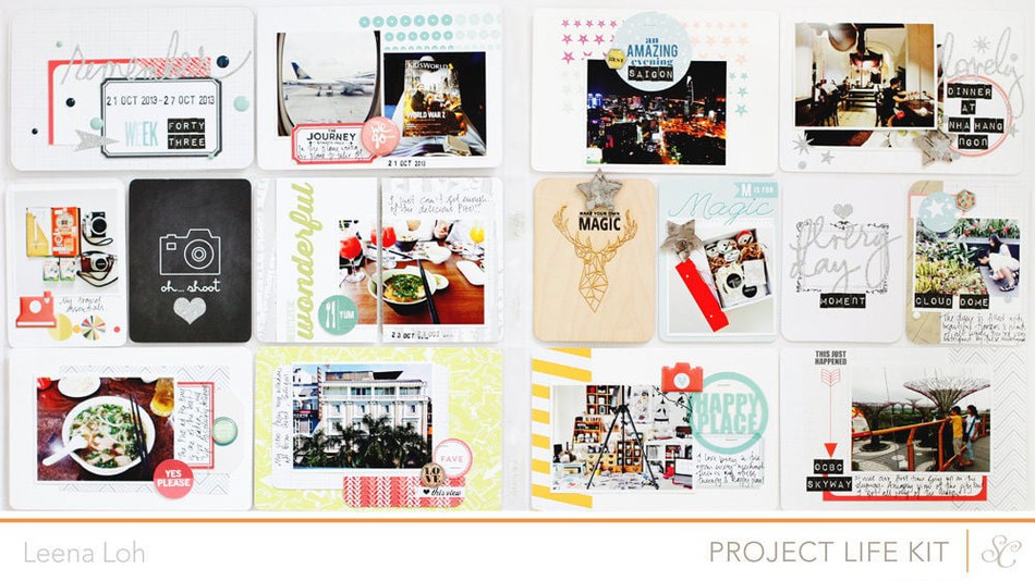 Project Life | Week 43 *Blue Note Kit*