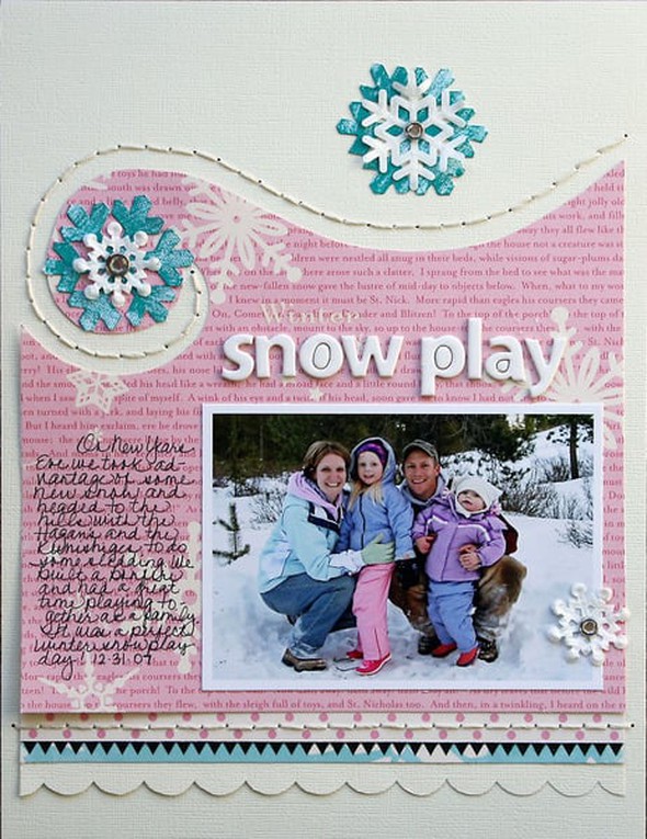 Winter Snow Play by Davinie gallery