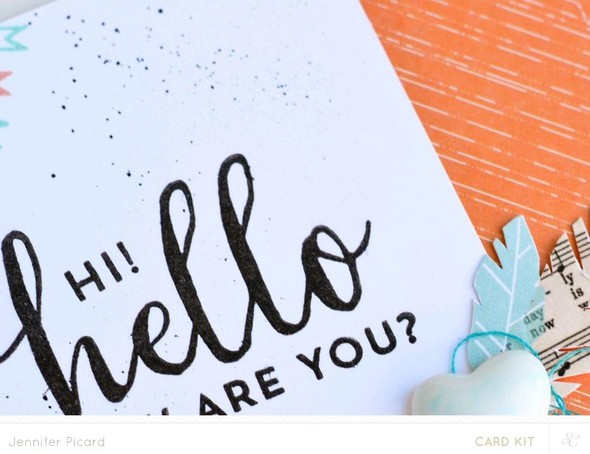 Hi Hello Smile *Card Kit Only by JennPicard gallery