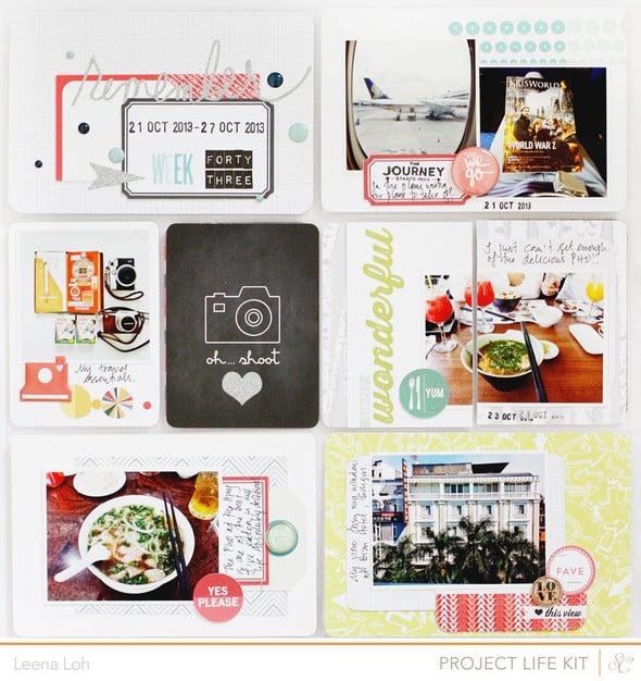 Project Life | Week 43 *Blue Note Kit* by findingnana gallery
