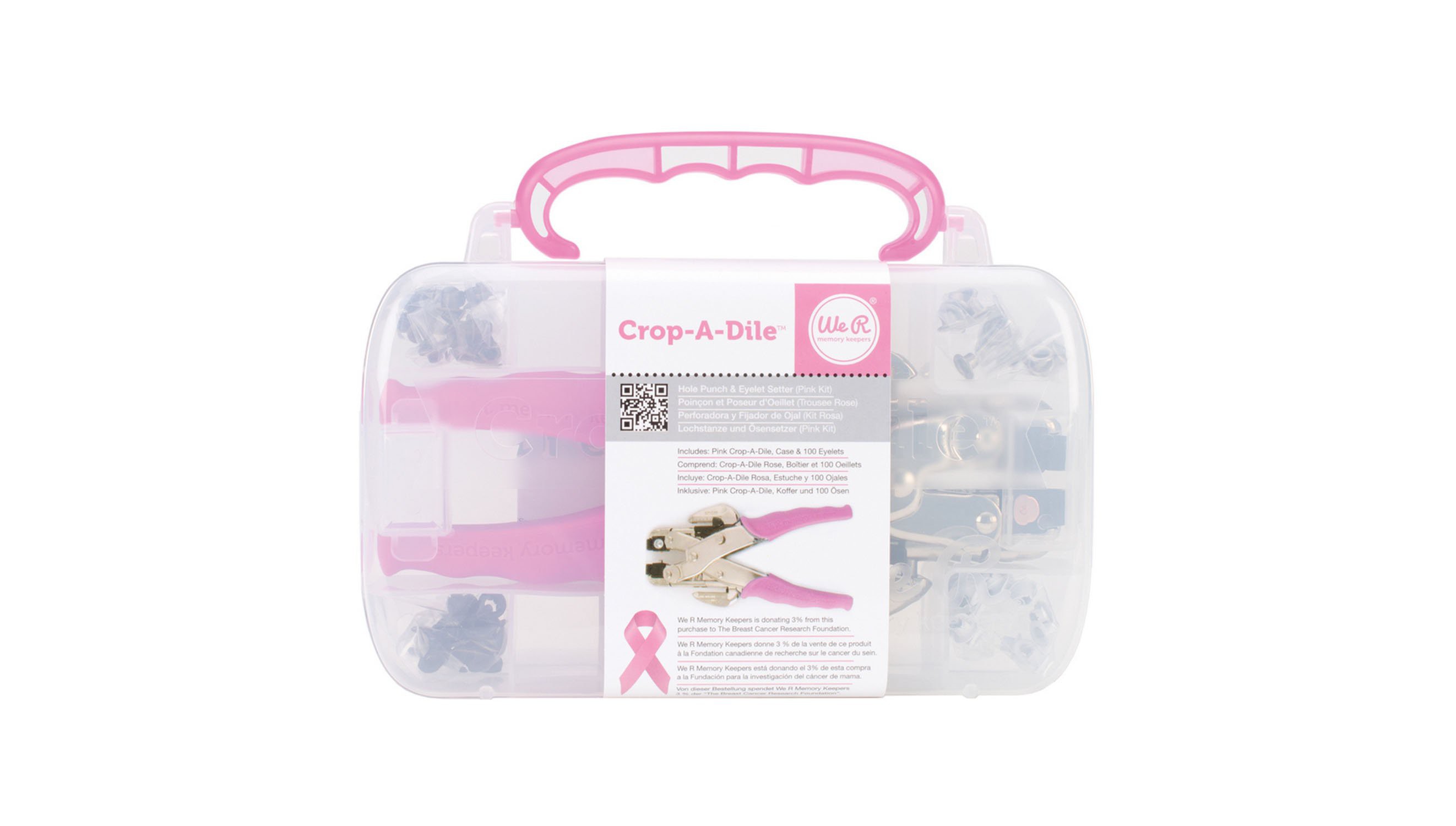 We R Memory Keepers Crop-a-dile Hole Punch & Eyelet Setter 