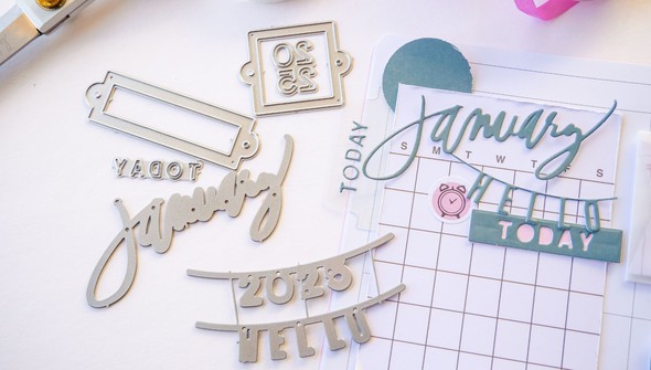 Metal Die Set - January gallery