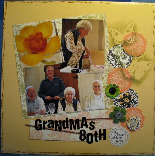 Grandmas 80th
