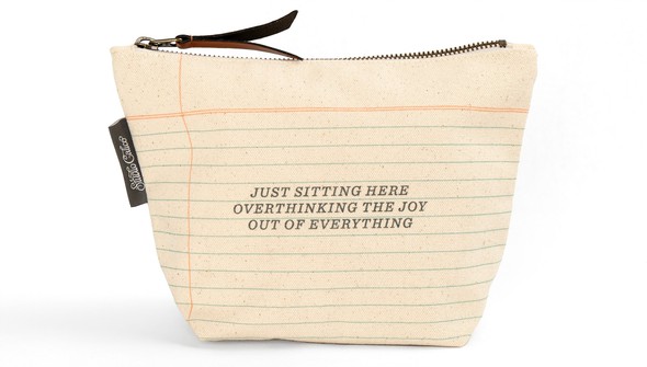Overthinker Canvas Pouch gallery