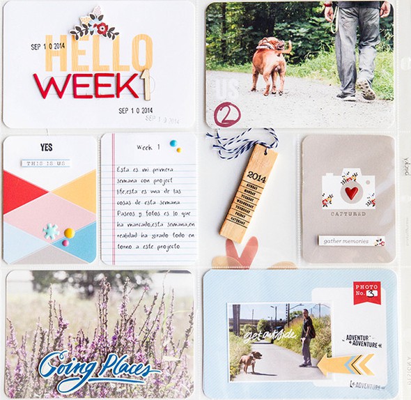 Project Life Week 1 by marivi gallery