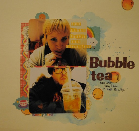 Bubble tea layout